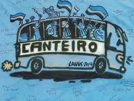 Desenho - Diseño - Arte - "Canteiro Lanús 2017, Copa Libertadores" Dibujo de la Barra: Geral do Grêmio • Club: Grêmio • País: Brasil