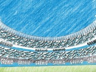 Desenho - Diseño - Arte - Dibujo de la Barra: Geral do Grêmio • Club: Grêmio