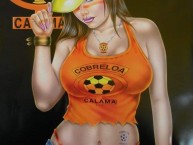 Desenho - Diseño - Arte - Dibujo de la Barra: Huracan Naranja • Club: Cobreloa