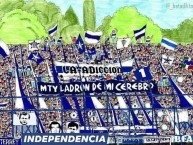 Desenho - Diseño - Arte - Dibujo de la Barra: La Adicción • Club: Monterrey