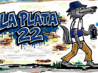 Desenho - Diseño - Arte - "Lp22!" Dibujo de la Barra: La Banda de Fierro 22 &bull; Club: Gimnasia y Esgrima &bull; País: Argentina