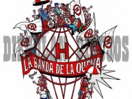 Desenho - Diseño - Arte - Dibujo de la Barra: La Banda de la Quema • Club: Huracán
