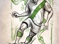 Desenho - Diseño - Arte - Dibujo de la Barra: La Banda del Sur • Club: Banfield