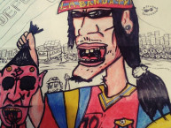 Desenho - Diseño - Arte - Dibujo de la Barra: La Banda Tricolor &bull; Club: Deportivo Pasto &bull; País: Colombia