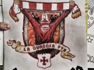 Desenho - Diseño - Arte - "LA UNICA BANDA DE LA CIUDAD" Dibujo de la Barra: La Guardia Albi Roja Sur • Club: Independiente Santa Fe