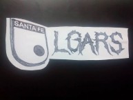 Desenho - Diseño - Arte - Dibujo de la Barra: La Guardia Albi Roja Sur • Club: Independiente Santa Fe • País: Colombia