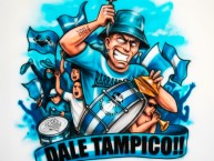 Desenho - Diseño - Arte - Dibujo de la Barra: La Terrorizer &bull; Club: Tampico Madero &bull; País: México