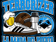 Desenho - Diseño - Arte - Dibujo de la Barra: La Terrorizer &bull; Club: Tampico Madero &bull; País: México