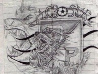 Desenho - Diseño - Arte - Dibujo de la Barra: Lobo Sur • Club: Pereira • País: Colombia