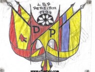 Desenho - Diseño - Arte - Dibujo de la Barra: Lobo Sur • Club: Pereira • País: Colombia