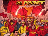 Desenho - Diseño - Arte - "LA FAMOSA BANDA DEL PONIENTE 1981 LA COLINA" Dibujo de la Barra: Locura 81 • Club: Monarcas Morelia • País: México