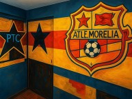 Desenho - Diseño - Arte - "LA FAMOSA BANDA DEL PONIENTE 1981 LA COLINA" Dibujo de la Barra: Locura 81 • Club: Monarcas Morelia • País: México