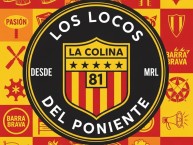 Desenho - Diseño - Arte - "LA FAMOSA BANDA DEL PONIENTE 1981 LA COLINA" Dibujo de la Barra: Locura 81 • Club: Monarcas Morelia • País: México