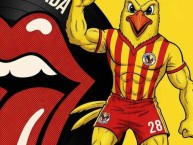 Desenho - Diseño - Arte - "LA FAMOSA BANDA DEL PONIENTE 1981 LA COLINA" Dibujo de la Barra: Locura 81 • Club: Monarcas Morelia • País: México