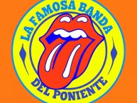 Desenho - Diseño - Arte - "LA FAMOSA BANDA DEL PONIENTE 1981 LA COLINA" Dibujo de la Barra: Locura 81 • Club: Monarcas Morelia • País: México