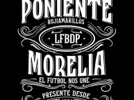 Desenho - Diseño - Arte - "LA BANDA DEL MORELIA ~ LA FAMOSA BANDA DEL PONIENTE" Dibujo de la Barra: Locura 81 &bull; Club: Monarcas Morelia &bull; País: México
