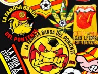 Desenho - Diseño - Arte - "LA FAMOSA BANDA DEL PONIENTE 1981 LA COLINA" Dibujo de la Barra: Locura 81 &bull; Club: Monarcas Morelia &bull; País: México