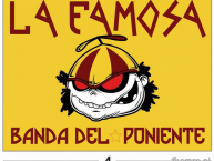 Desenho - Diseño - Arte - "LA FAMOSA BANDA DEL PONIENTE 1981 LA COLINA" Dibujo de la Barra: Locura 81 &bull; Club: Monarcas Morelia &bull; País: México