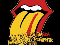 Desenho - Diseño - Arte - "LA FAMOSA BANDA DEL PONIENTE 1981 LA COLINA" Dibujo de la Barra: Locura 81 &bull; Club: Monarcas Morelia &bull; País: México