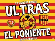 Desenho - Diseño - Arte - "LA FAMOSA BANDA DEL PONIENTE 1981 LA COLINA" Dibujo de la Barra: Locura 81 &bull; Club: Monarcas Morelia &bull; País: México