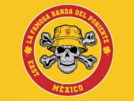 Desenho - Diseño - Arte - "LA FAMOSA BANDA DEL PONIENTE 1981 LA COLINA" Dibujo de la Barra: Locura 81 &bull; Club: Monarcas Morelia &bull; País: México