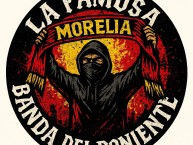 Desenho - Diseño - Arte - "LA BANDA DEL MORELIA ~ LA FAMOSA BANDA DEL PONIENTE" Dibujo de la Barra: Locura 81 &bull; Club: Monarcas Morelia &bull; País: México
