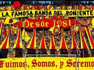 Desenho - Diseño - Arte - "LA BANDA DEL MORELIA ~ LA FAMOSA BANDA DEL PONIENTE" Dibujo de la Barra: Locura 81 &bull; Club: Monarcas Morelia &bull; País: México