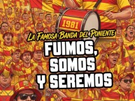 Desenho - Diseño - Arte - "~ LA FAMOSA BANDA DEL PONIENTE★LA BANDA DEL ROJIAMARILLO★" Dibujo de la Barra: Locura 81 &bull; Club: Monarcas Morelia &bull; País: México