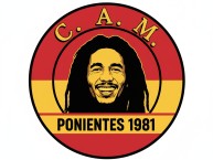 Desenho - Diseño - Arte - "LA FAMOSA BANDA DEL PONIENTE 1981 LA COLINA LA BANDA DEL ROJIAMARILLO" Dibujo de la Barra: Locura 81 &bull; Club: Monarcas Morelia &bull; País: México