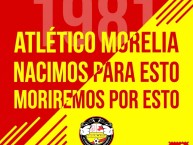 Desenho - Diseño - Arte - "LA FAMOSA BANDA DEL PONIENTE 1981 LA COLINA LA BANDA DEL ROJIAMARILLO" Dibujo de la Barra: Locura 81 &bull; Club: Monarcas Morelia &bull; País: México