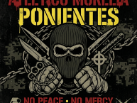 Desenho - Diseño - Arte - "LA FAMOSA BANDA DEL PONIENTE 1981 LA COLINA LA BANDA DEL ROJIAMARILLO" Dibujo de la Barra: Locura 81 &bull; Club: Monarcas Morelia &bull; País: México