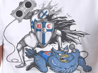 Desenho - Diseño - Arte - Dibujo de la Barra: Los Cruzados • Club: Universidad Católica • País: Chile