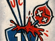 Desenho - Diseño - Arte - "Anti madres (anti u de chile)" Dibujo de la Barra: Los Cruzados &bull; Club: Universidad Católica &bull; País: Chile