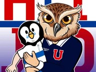 Desenho - Diseño - Arte - "Anti ucatolica (anti monjas)" Dibujo de la Barra: Los de Abajo &bull; Club: Universidad de Chile - La U &bull; País: Chile