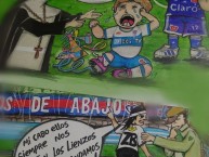 Desenho - Diseño - Arte - "Anti ucatolica y anti colo colo (anti monjas y anti zorras)" Dibujo de la Barra: Los de Abajo &bull; Club: Universidad de Chile - La U &bull; País: Chile