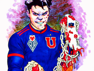 Desenho - Diseño - Arte - Dibujo de la Barra: Los de Abajo &bull; Club: Universidad de Chile - La U &bull; País: Chile