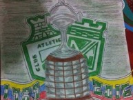 Desenho - Diseño - Arte - Dibujo de la Barra: Los del Sur • Club: Atlético Nacional