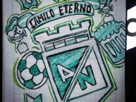 Desenho - Diseño - Arte - Dibujo de la Barra: Los del Sur • Club: Atlético Nacional