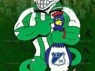 Desenho - Diseño - Arte - "MILLOS MUERTO DESDE EL 89" Dibujo de la Barra: Los del Sur • Club: Atlético Nacional