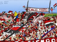Desenho - Diseño - Arte - Dibujo de la Barra: Los Demonios Rojos • Club: Caracas