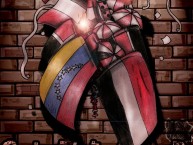 Desenho - Diseño - Arte - Dibujo de la Barra: Los Demonios Rojos • Club: Caracas • País: Venezuela