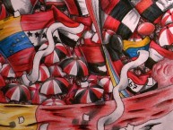 Desenho - Diseño - Arte - "POR: OSCAR OLIVARES" Dibujo de la Barra: Los Demonios Rojos • Club: Caracas