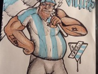 Desenho - Diseño - Arte - Dibujo de la Barra: Los Villeros • Club: Cerro • País: Uruguay