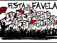 Desenho - Diseño - Arte - "Festa na Favela" Dibujo de la Barra: Nação 12 • Club: Flamengo • País: Brasil
