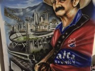 Desenho - Diseño - Arte - Dibujo de la Barra: Rexixtenxia Norte • Club: Independiente Medellín
