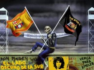 Desenho - Diseño - Arte - Dibujo de la Barra: Sur Oscura • Club: Barcelona Sporting Club