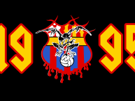 Desenho - Diseño - Arte - "Sur Oscura 1995" Dibujo de la Barra: Sur Oscura • Club: Barcelona Sporting Club