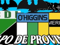 Desenho - Diseño - Arte - Dibujo de la Barra: Trinchera Celeste &bull; Club: O'Higgins &bull; País: Chile