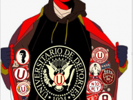 Desenho - Diseño - Arte - "ventUra MC" Dibujo de la Barra: Trinchera Norte • Club: Universitario de Deportes