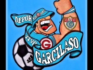 Desenho - Diseño - Arte - Dibujo de la Barra: Vendaval Celeste • Club: Deportivo Garcilaso • País: Peru